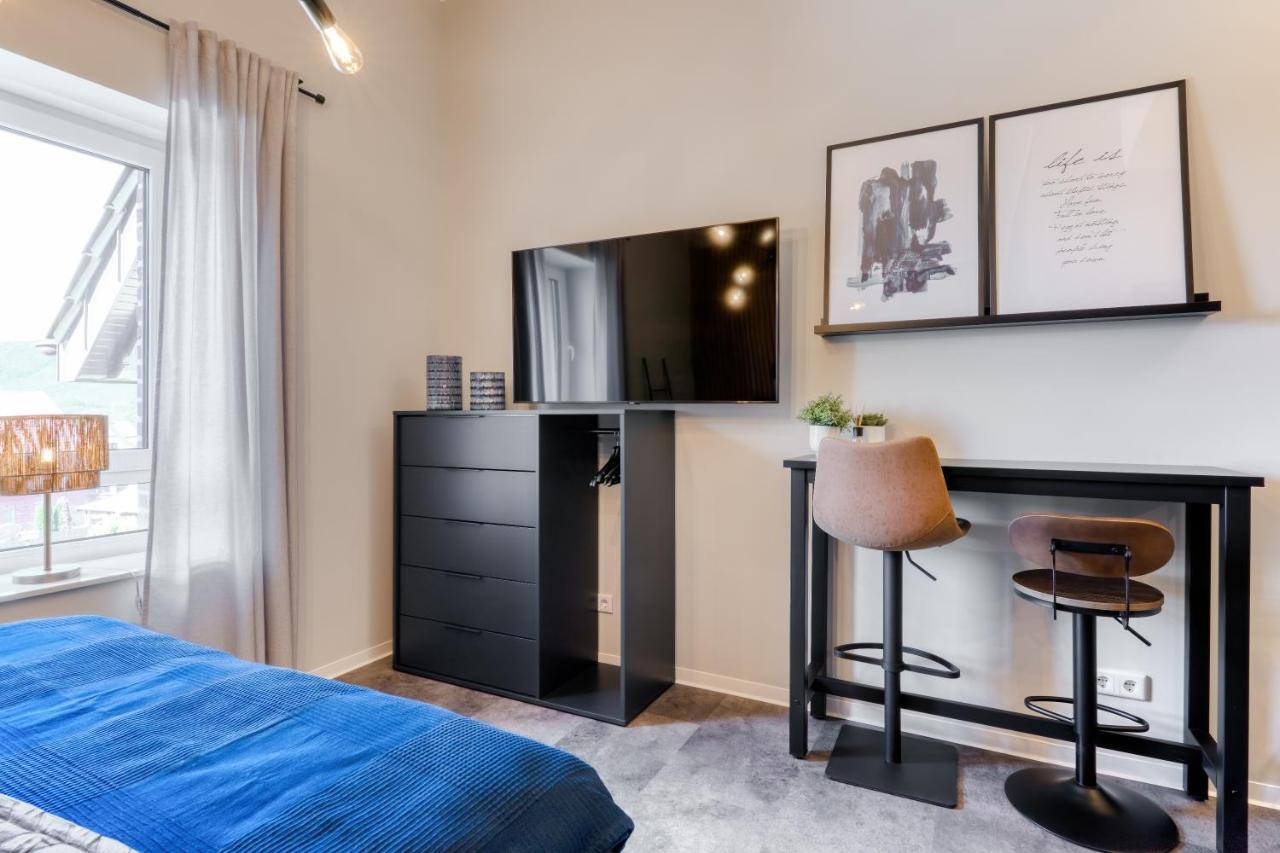 Apartment Cozy Porta Westfalica Esterno foto